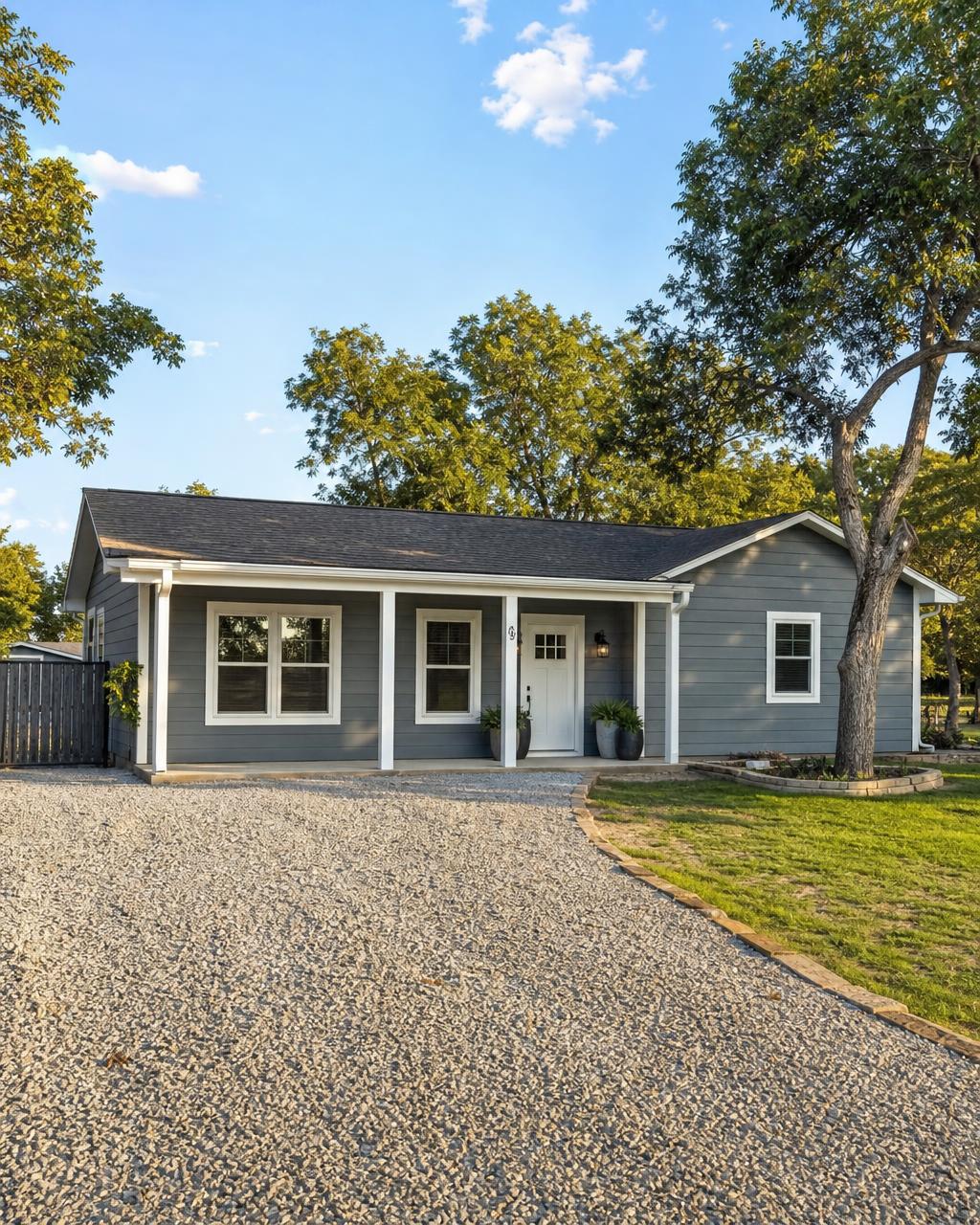 New engineered wood siding and trim on a home in Alvarado, TX